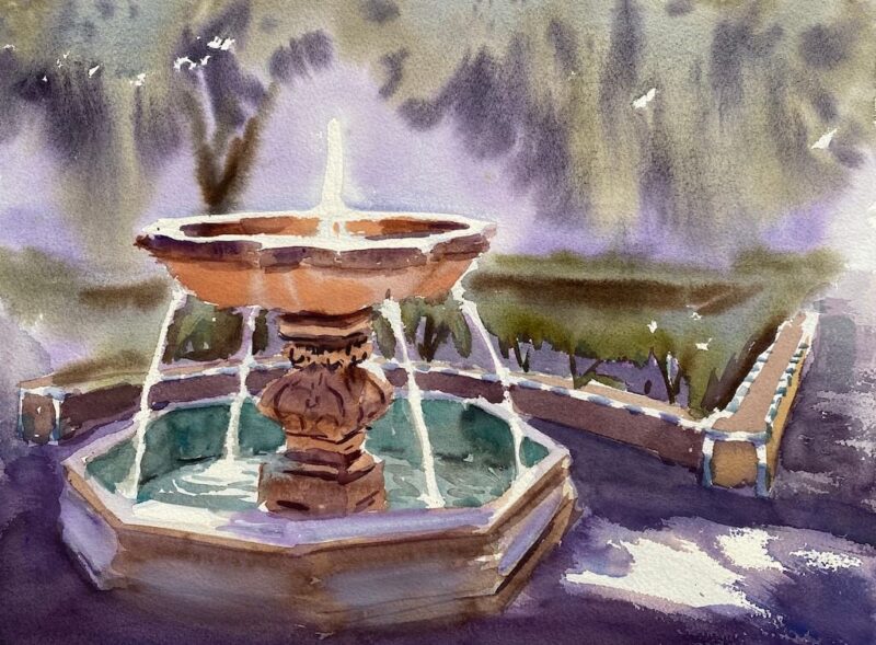 Fuente de la PLaza de Doña Elvira, Sevilla